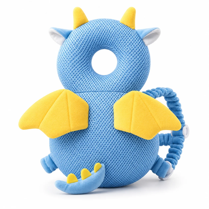 Pillowpaws dragon plush padded baby backpack