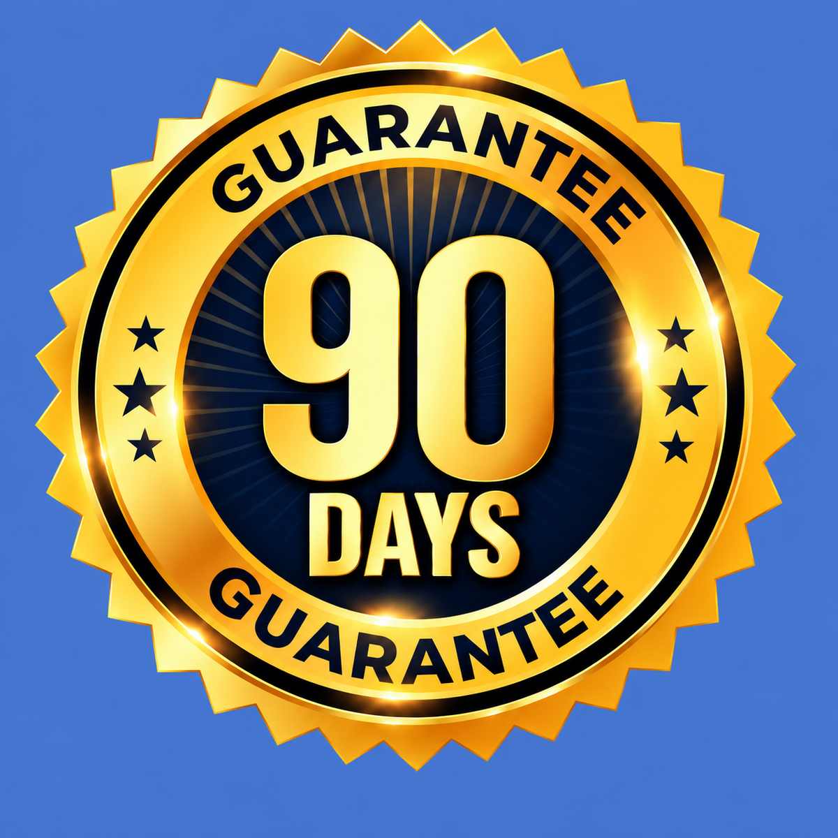 90 day guarantee seal