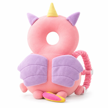 Pillowpaws unicorn plush padded baby backpack